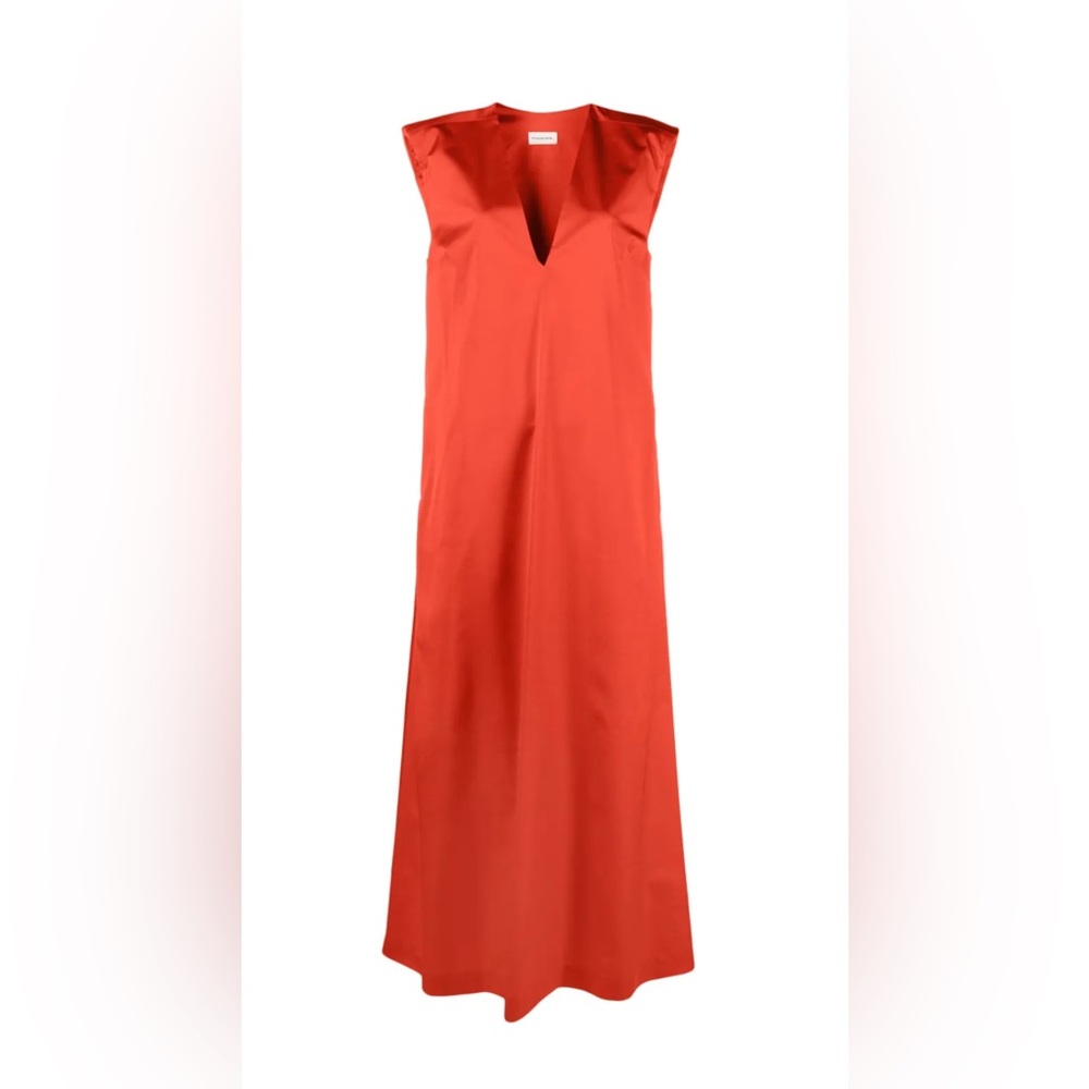 By Malene Birger Fiery Red Dress